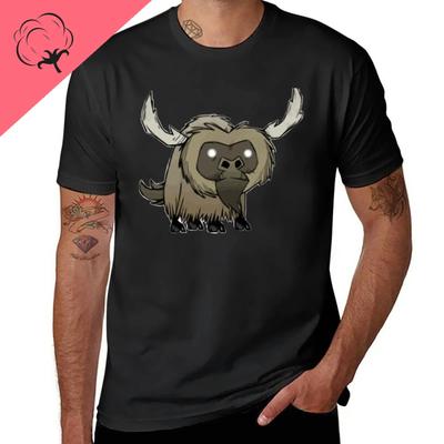 Dont Beefalo Mens Casual Beefalo Tshirt Everyday Comfortable Printed Top Summer Short Sleeve Crewneck Clothing