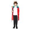 King Robe Costume for Kids Royal Cape King’s Cloak with Crown and Scepter Set Child King Cosplay for Carnival Easter Purim