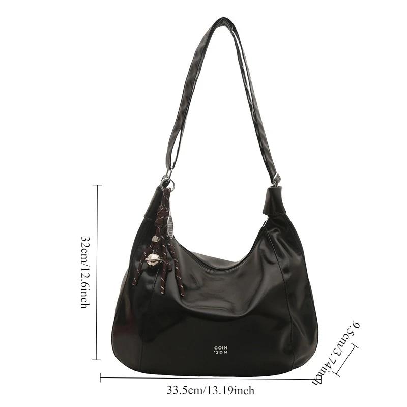 Freizeit Pendler Große Kapazität Tasche für Damen, Neue Modische und Vielseitige Einzel Schulter Crossbody Lose Tote Bags