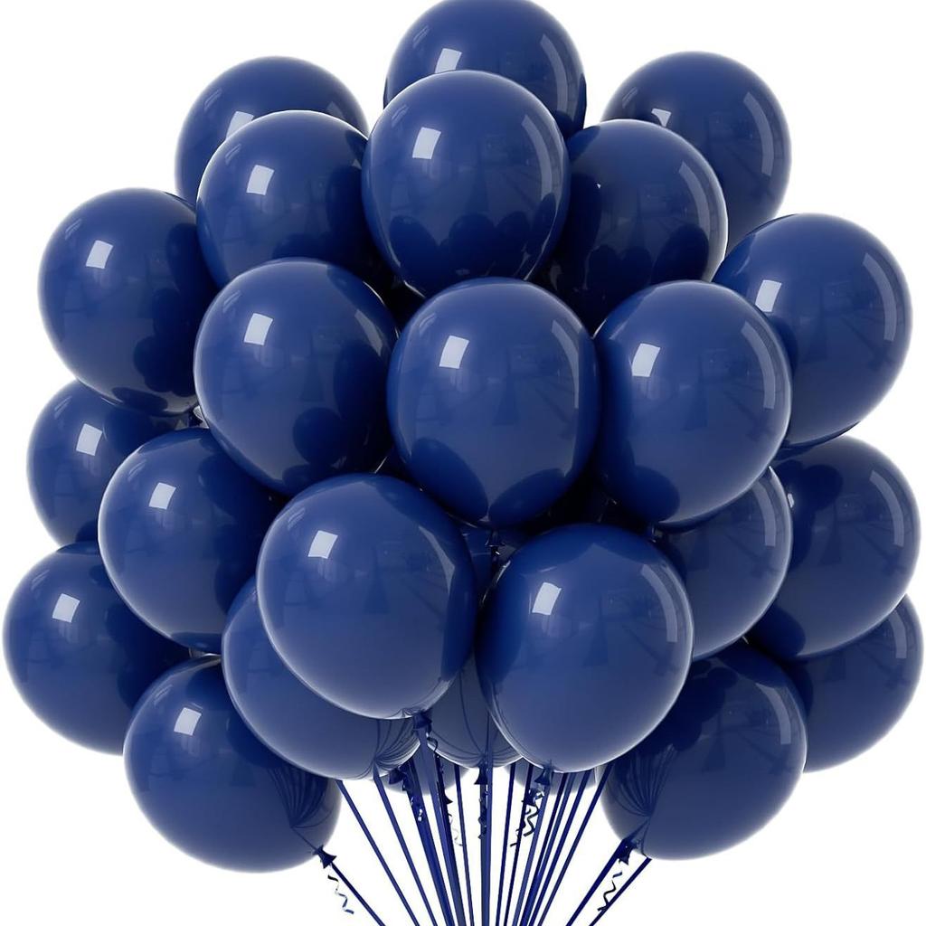 100ks balónků na párty, 10palcové prémiové rozmanité barevné balónky, velké balení silných latexových balónků na narozeniny, párty, Vánoce a svatbu