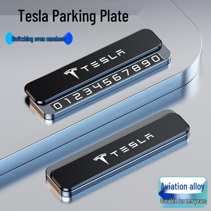 Applicable Tank 300 Temporary Car Parking Number Plate for TANK500/400/700 - Mobile Vehicle Phone Display.