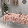 Rectangle 140x200 Cm FLOREA Printed Stain-resistant Tablecloth, by Soleil d'Ocre