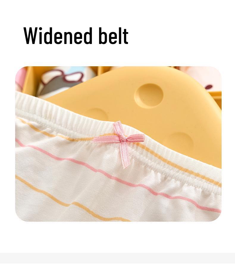 Clearance: Antibacterial Breathable Girls' Briefs (10-Pack) for Older Children - No Wedgies