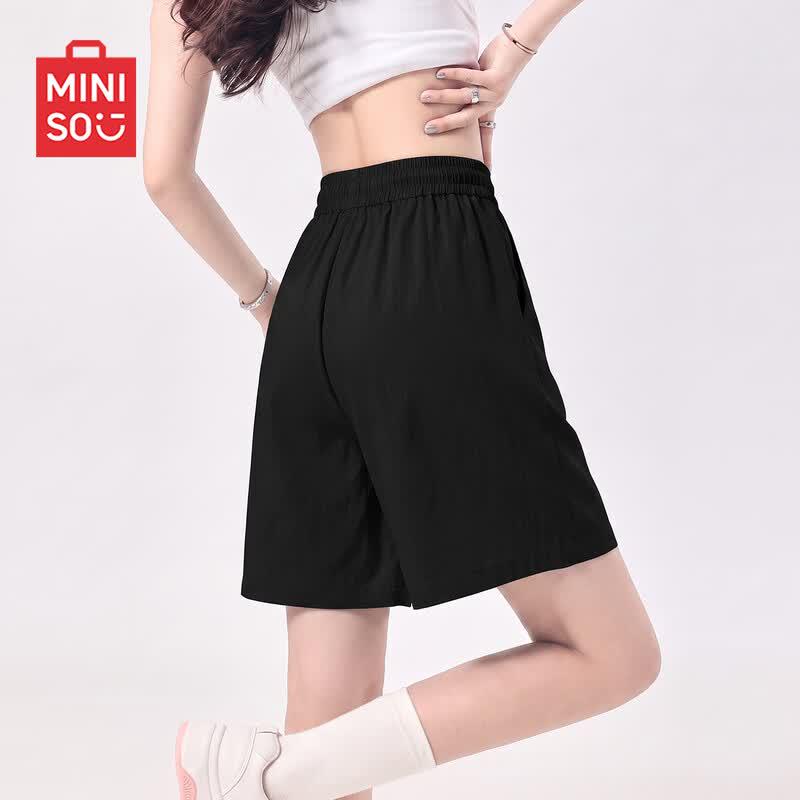 Женские спортивные шорты MINISO с высокой талией M