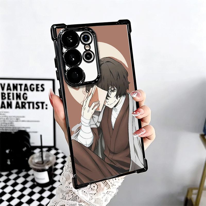 Bungo Stray Dogs Dazai Plating Phone Case For Samsung Galaxy S24 S25 FE S26 Edge S23 Ultra S22 S21 Plus S20 Anti-Fall Airabag Co