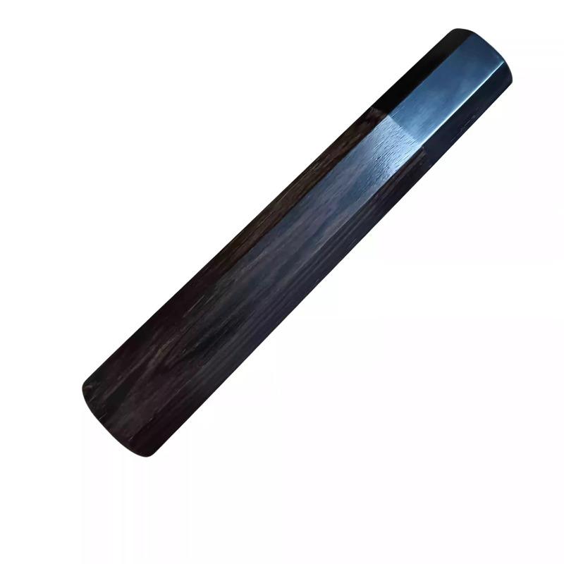 Manici Ottagonali in Ebano Nero e Corno di Yak per Coltelli da Cucina Chef Gyuto Yanagiba Deba Petty Sushi Coltelli Giapponesi Decorazione