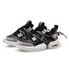 Li Ning Chunky Sneakers Women's Low Top Black/White AGLP088-3