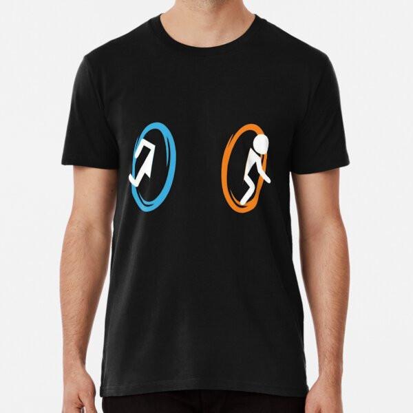 

Videogame Portal Art Effect S to 5XL Made in the AU/USA T-Shirt 4XL