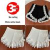 Women's Summer Lace Trim Anti-Exposure Ice Silk Safety Shorts