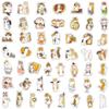 50 100Pcs Cute Cartoon Cat Stickers Laptop Pad Phone Fridge Scrapbooking Funny Animal Decal Sticker For Kids Gift Toy