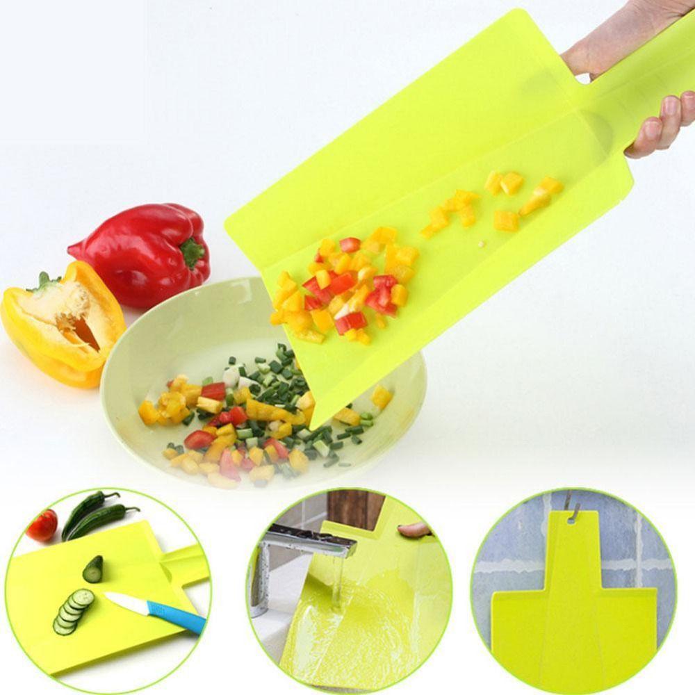 Household Products Skidproof Kitchens Tool Chopping Board Folding Plastic Cutting Boards