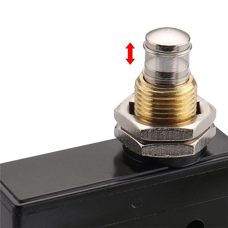 A84E-Panel Mount Plunger Micro Switch, Z-15GQ-B(LZ15-GQ-B) Universal Purpose Basic Switch