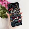 For Tecno Spark Go 2020 / Spark 6 Go KE5j KE5k KE5S Cool Dragon Tiger Pattern Phone Case Black Silicone Soft Cases