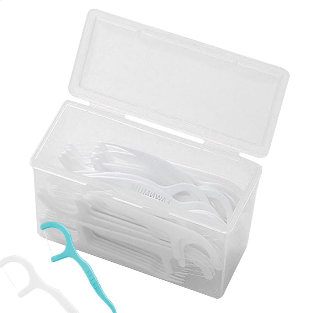 Transparent Cotton Ball Holder Protable Cotton Pad Container Travel Cotton Swab Storage Box Small Cotton Swab Holder Case