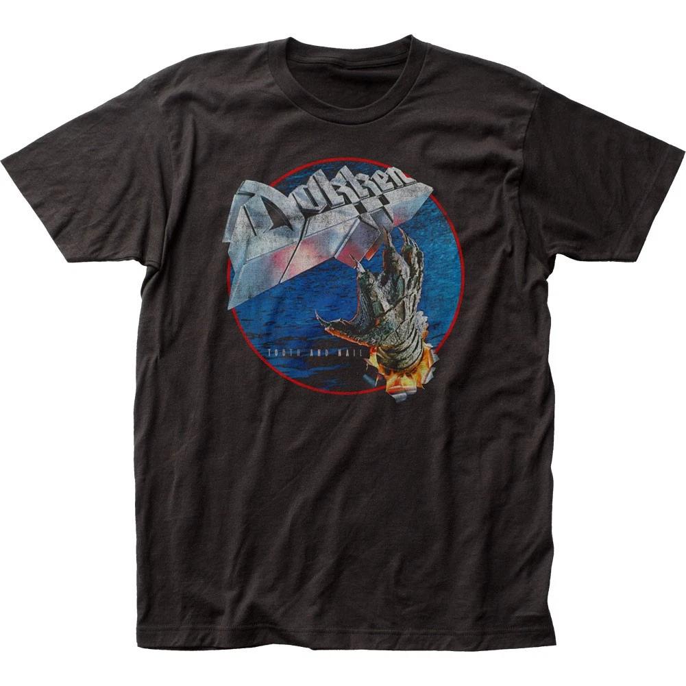 Dokken Tooth and Nail Unisexs T Shirt Music Classic Concert Rock Band Tee New Black