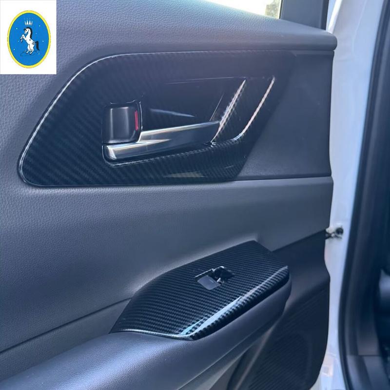 Carbon Fiber Window Lift / Head Light / Handle Bowl / AC Air Vent Cover Trim Accessories For Toyota Prius 60 Series - 2025