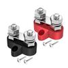 Single/Dual Terminal Block Stud 12-48V Bus Bar Power Terminal Block Positive Negative Fixed Wiring Bolts For Truck Rv Boat