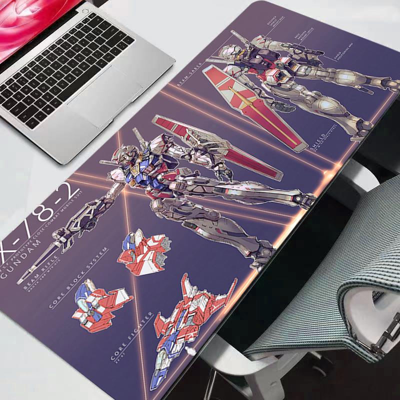 

Mouse Pad Anime Gaming Accessories Large Carpet Gamer PC Mobile Suit Gundam durable Computer Keyboard Desk Mat Mausepad 30x60x0.2cm