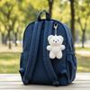Magnetic Cartoon Bear Key Chain Cartoon Bear Plush Pendant Magnetic Bear Pendant  Bag Decor