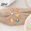 Sexy Beachwear Accessory 2Pcs/Set Bikini Hanging Chain Ocean Theme Keychain