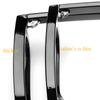 Ruiao Męskie Okulary Przeciwsłoneczne w Stylu Vintage z Prostokątną Oprawką Modne Retro Okulary Przeciwsłoneczne Luksusowy Design Marki Odcienie UV400 Okulary Damskie Okulary Przeciwsłoneczne