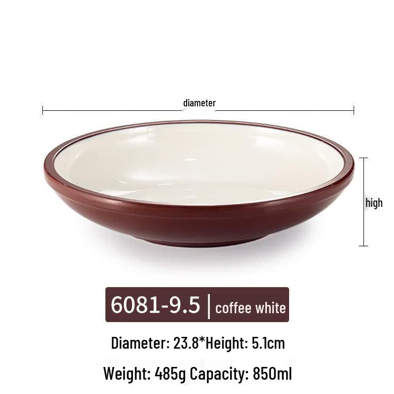 Tao Zhi Commercial Melamine Round Plate