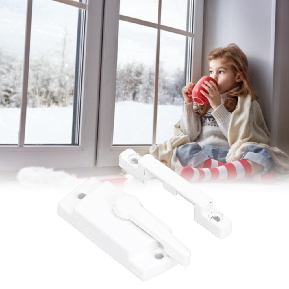 Multifunctional Sash Lock Aluminum Alloy Window Sash Lock Accessories Window Lock  Office