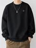 Men's Retro Heavyweight Round Neck Sweatshirt - Spring/Autumn Casual Loose Pullover