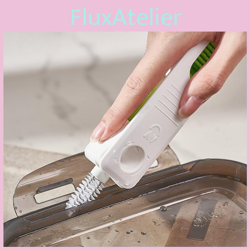 Portable Cup Brush Set With Multi Functional Cleaning Heads For Bottles And Mugs