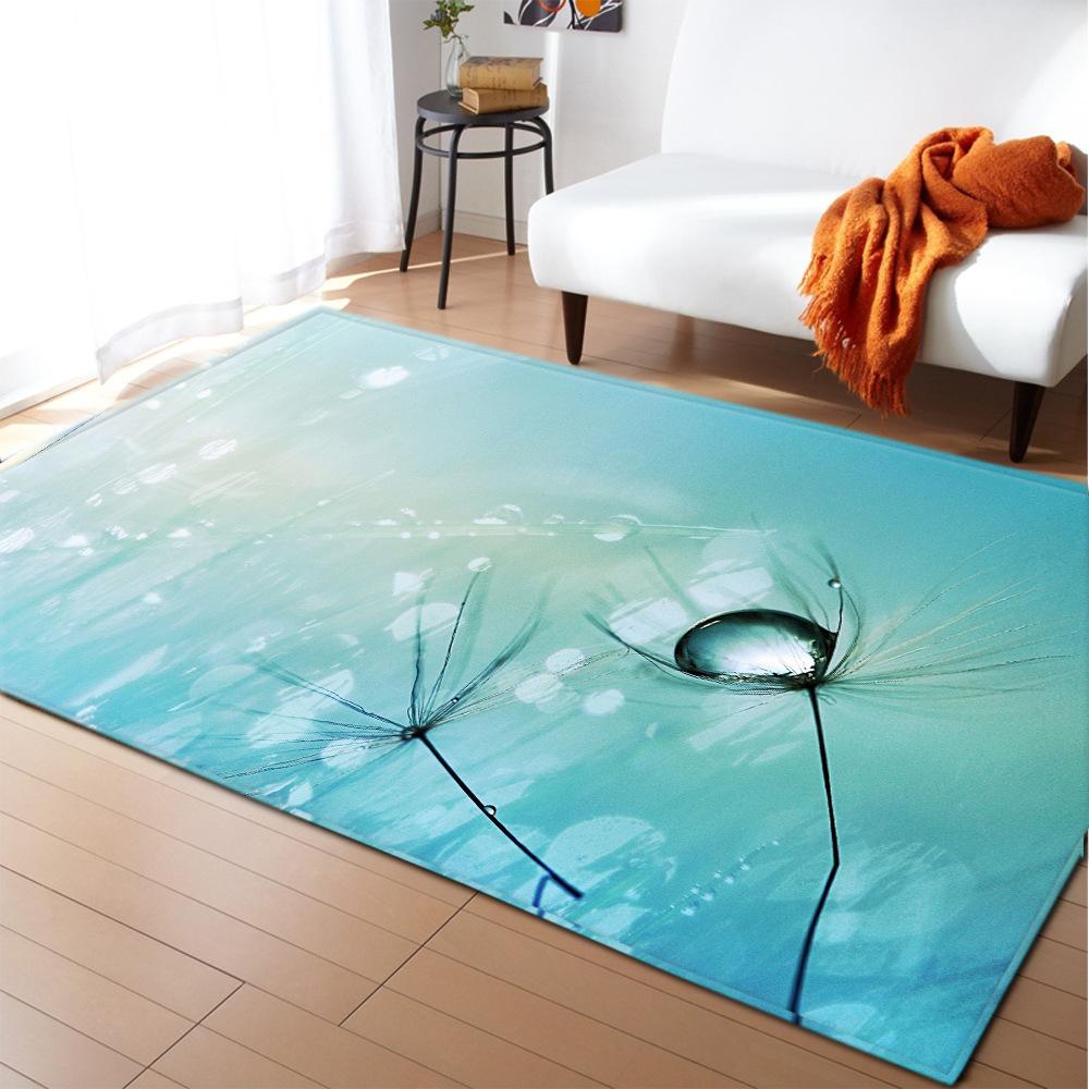 Scenic Carpet Feather Wind Bedroom Floor Mat