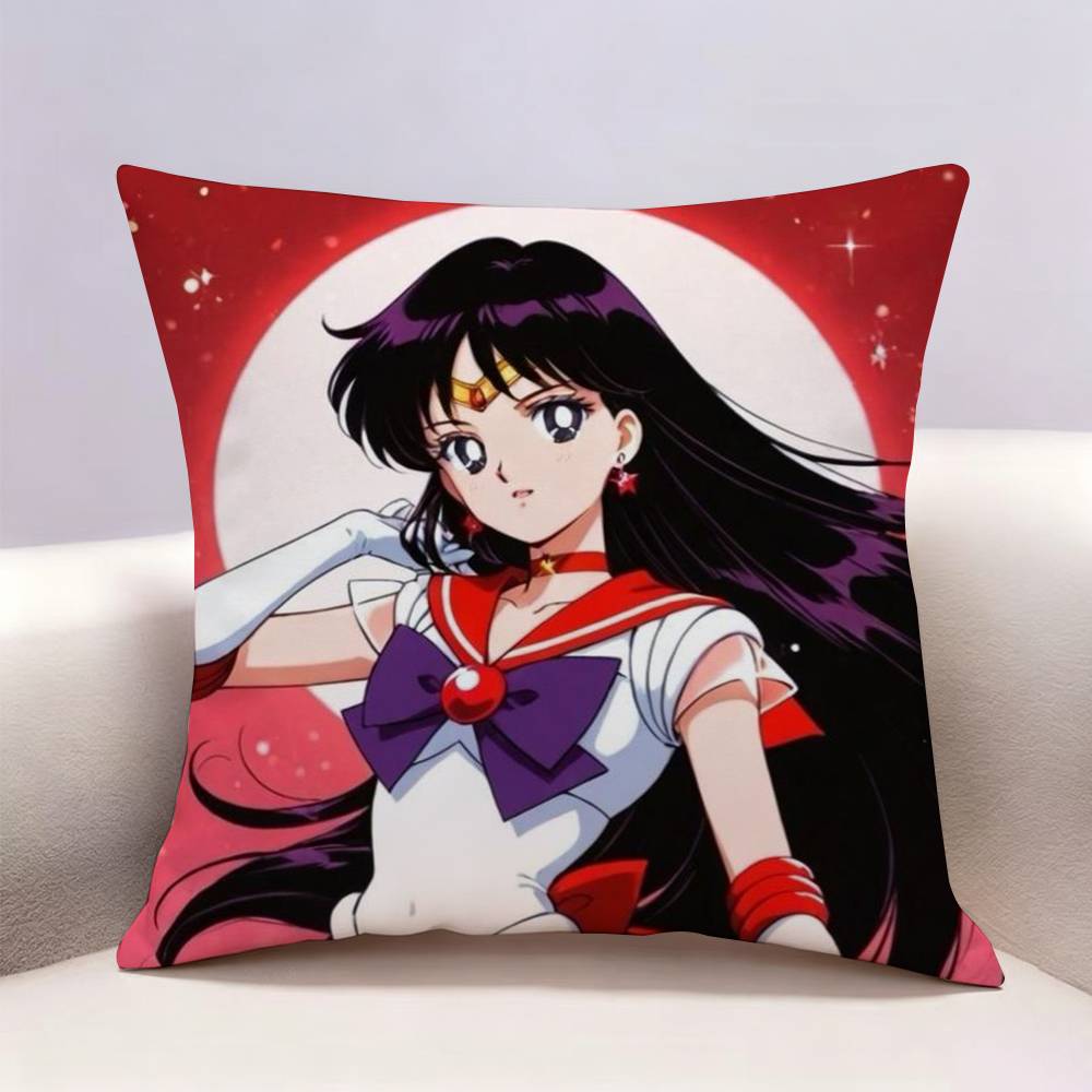 SSailor Moon Doublesided print Pillow Case for Sofa Living Room Home office Decor Protective Cover