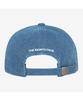 Noseupeiseu Ne3Cs00K White Label Logo Ball Cap Denim Blue