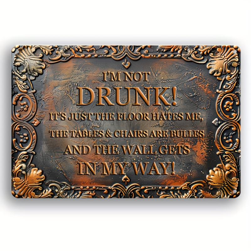 

2d Flat 30*20cm, Humorous Text Wooden Logo Fun, Retro Wooden Logo, Home Decoration, Wooden Logo Poster Holiday Gifts, for Home, Kitchen, Bedroom, Bar. 30*20cm