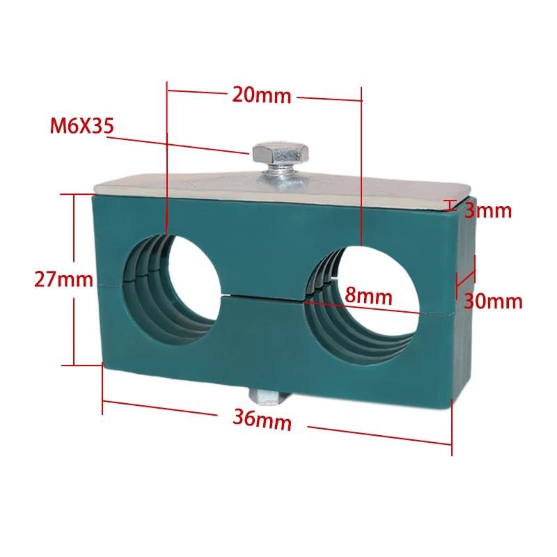 Langsaizebo TTPG4 Series Light Double-Hole Plastic Guide Rail