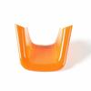 Orange Center Steering Wheel Knob Cover For Jeep Renegade 2015+ Compass 2017-20
