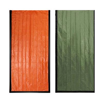 2 Stück Notfallschlafsack Wasserdichter Überlebensschlafsack Thermischer Biwaksack Notfalldecke für Outdoor Camping Wandern