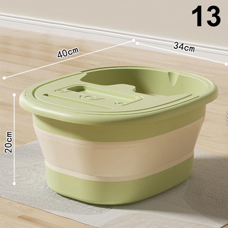 1Pcs Foldable Home Foot Bath Bucket Massage Foot Wash Leisure Health Bucket Foot Bath Basin Portable Foot Soak Foot Tub