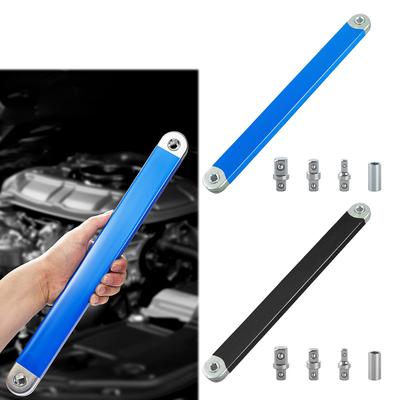 Professioneller versetzter Verlängerungsschlüssel mit 1/2 Zoll, 1/4 Zoll und 3/8 Zoll Antriebsadaptern Kombinations-Drehmomentschlüssel 1/2 Zoll. 1/4 Zoll. 3/8 Zoll.