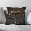 Espresso Martini Cocktail Square Pillowcase Polyester Linen Velvet Creative Zip Decor Sofa Seater Cushion Cover