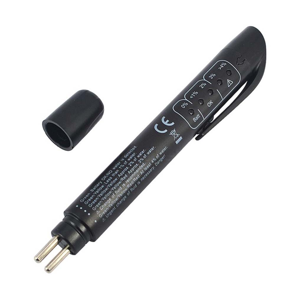 

Brake Fluid Oil Car Diagnostic Tool Oil Quality Check Pen Brake Fluid Tester Brake Liquid Tester чёрный