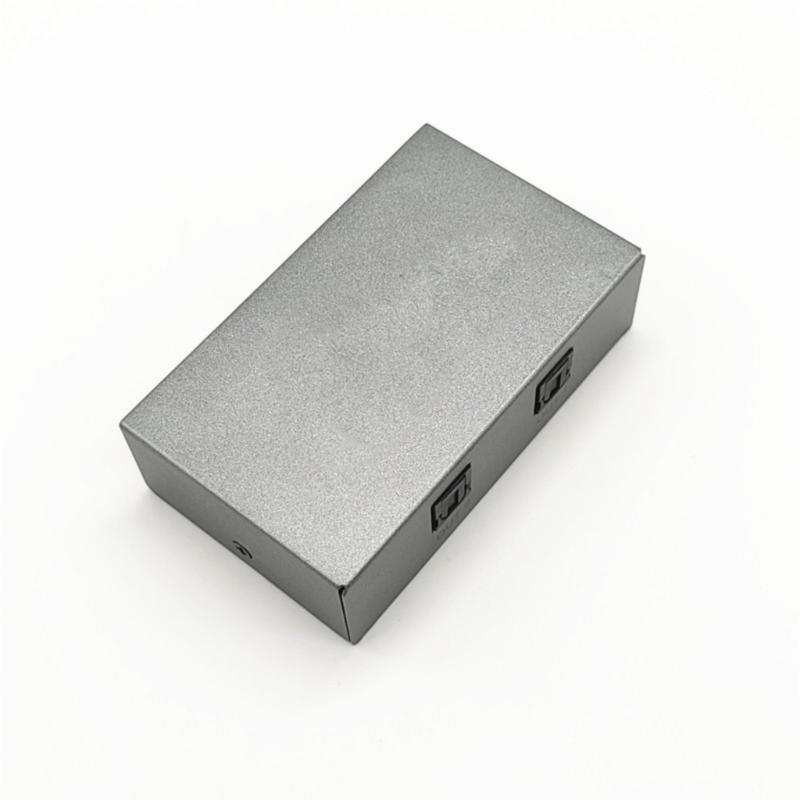 Optical Audios Toslinks Splitter Digital Optical Splitter Support Multiple Formats for Home Theater Gaming Consoles