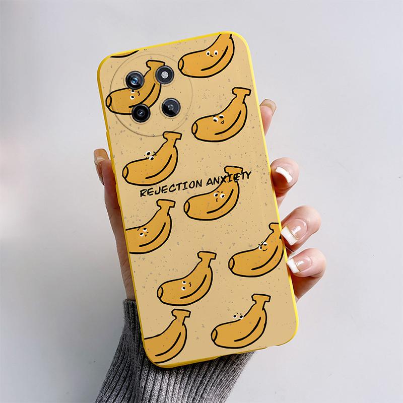 For OPPO Realme 11 4G Phone Case Cute Cat Cartoon Funny Dog Shell Soft Silicone Protection Back Cover For Realme11 RMX3636 Funda