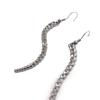Les Trésors De Lily [J8127] - Gray 'Sissi' Designer Earrings