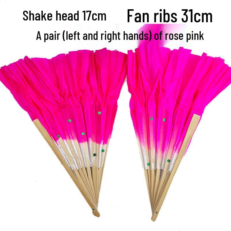 Расширенный двусторонний градиентный веер для танцев LIEI