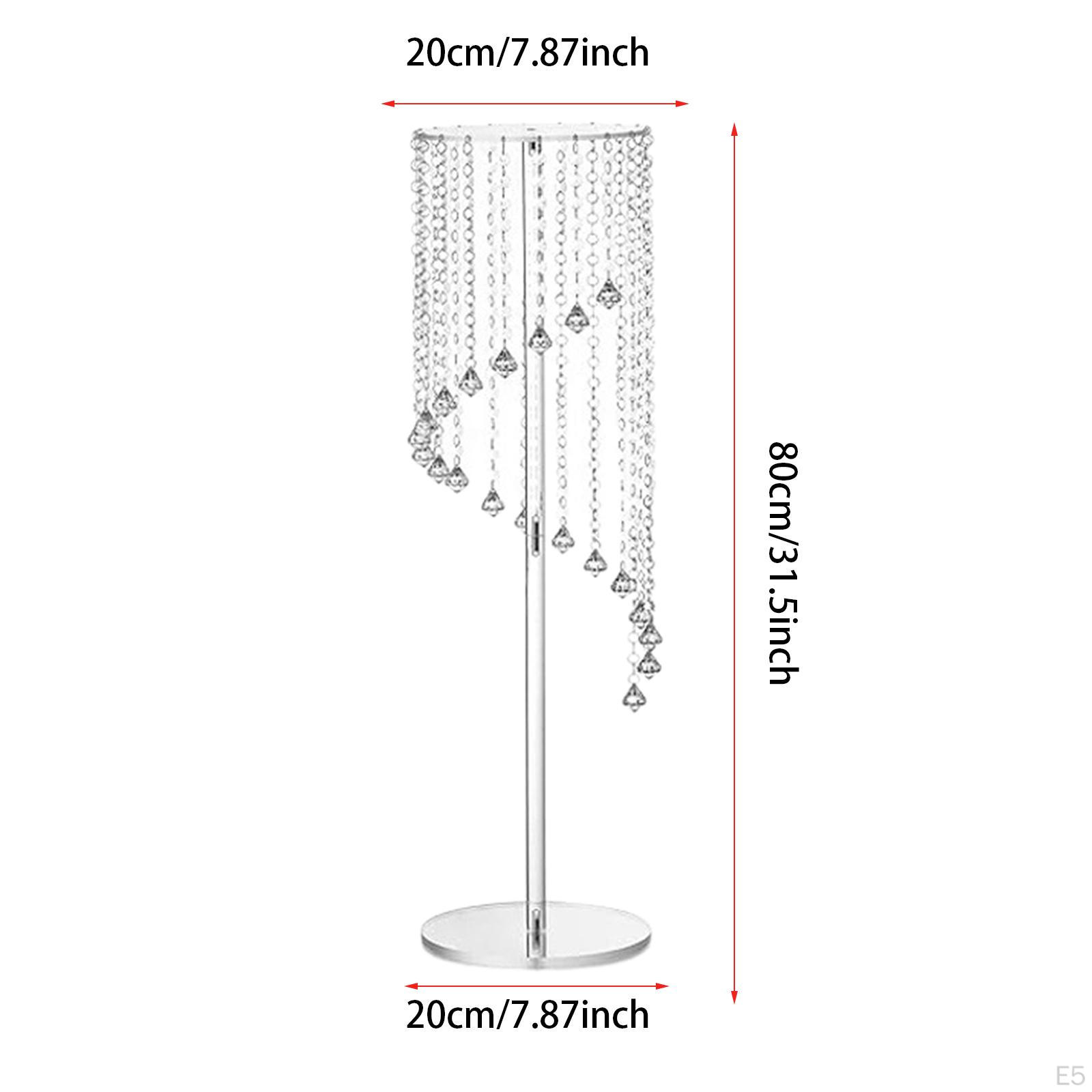 Акриловая свадебная подставка для цветов — фото 5