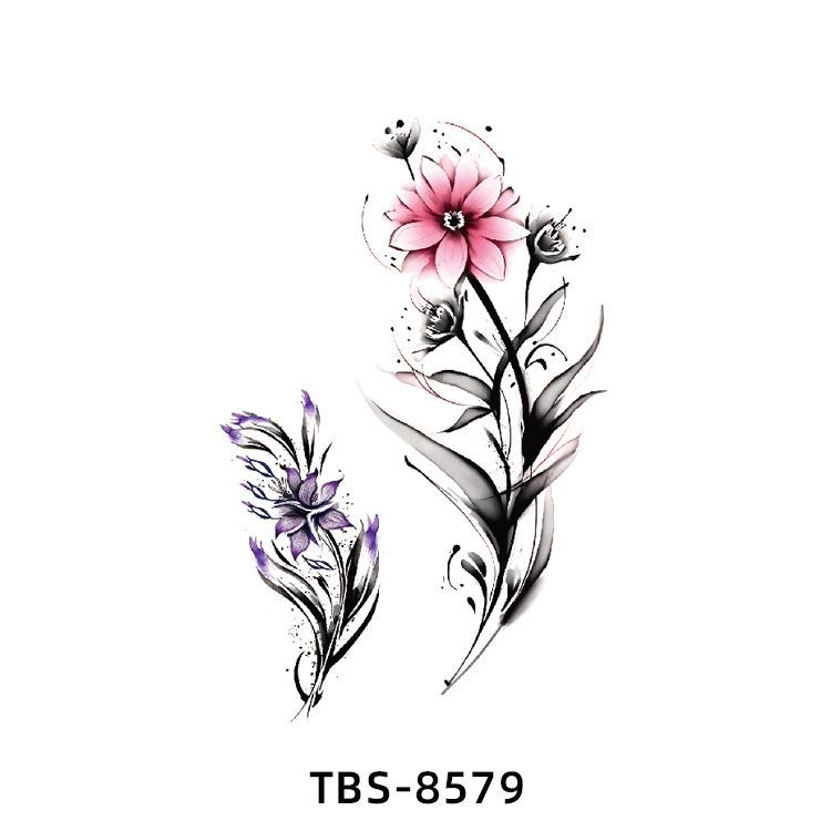 Realistiska Djurtotem Tatuering Klistermärken: Drake, Fenix, Tiger, Varg