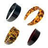 3pcs Acetate Hairband Wide Tortoise Shell Headband Washing Face Makeup Headwrap Comfortable Head Accessory