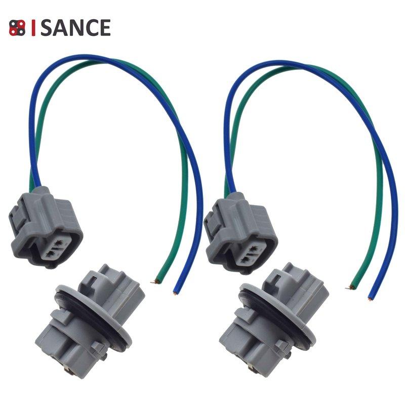 4 Pcs Turn Signal Corner Light Bulb Lamp Connector Harness Plug Wire & Socket For Lexus Toyota Corolla 90075-60028,81150-04270