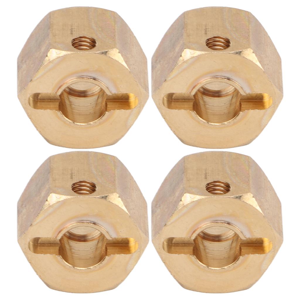 4pcs Set 12mm Hex Wheel Hub Extended Adapter for SCX10 90046 GN7 CC01 1 10 RC Cars9mm