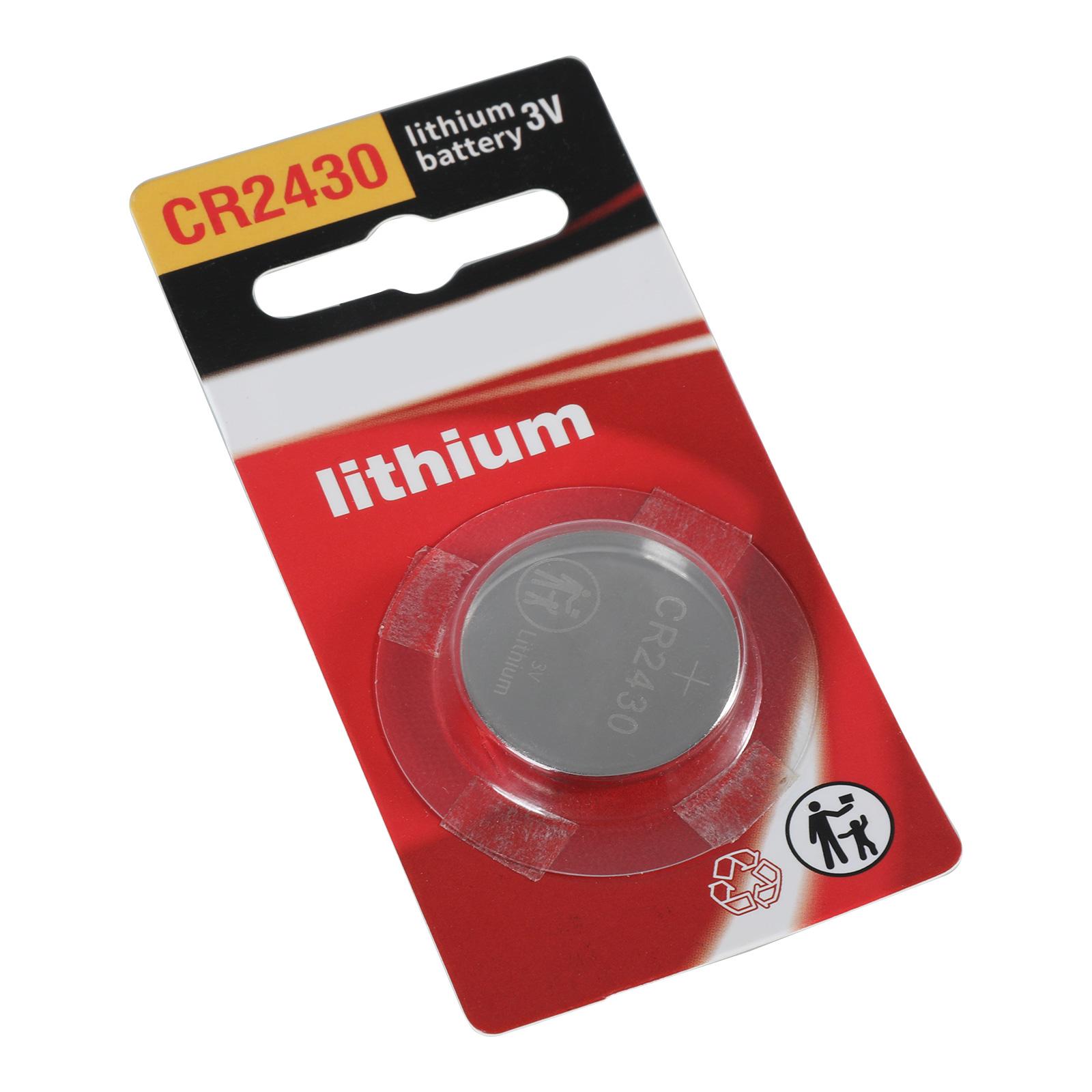 

CR2430 3V литиевая батарея CR2430 плоская батарея для различных электронных устройств повседневного использования в электронике металлические конструкции